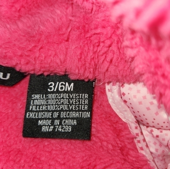 Snozu weatherproof fleece lined hooded snowsuit 3-6M NWOT - Picture 7 of 8